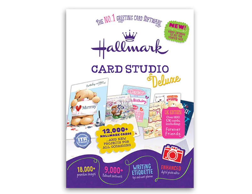 Hallmark Card Studio Deluxe Software Version 15