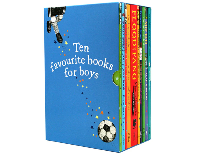 Favourite Books For Boys Ten Book Set