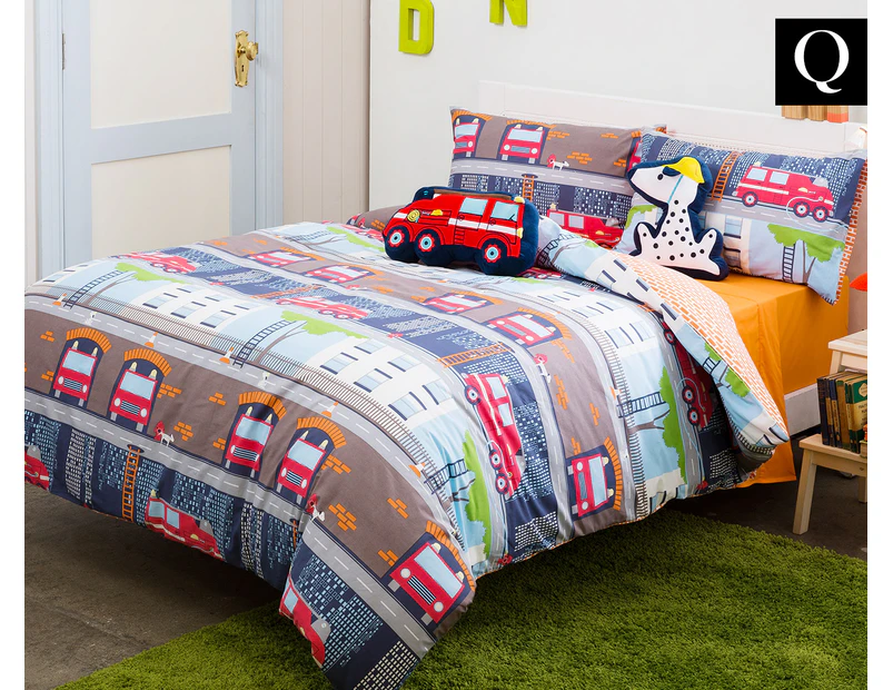 Preview image Kooky by Kas Retro Rescue Queen Quilt Cover Set