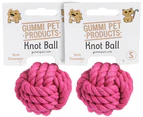 Gummi Pets Knot Ball Pink 