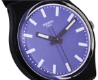 Swatch Men's Nightsea Watch - Black/Blue