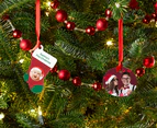 $9 For Two Personalised Christmas Ornaments