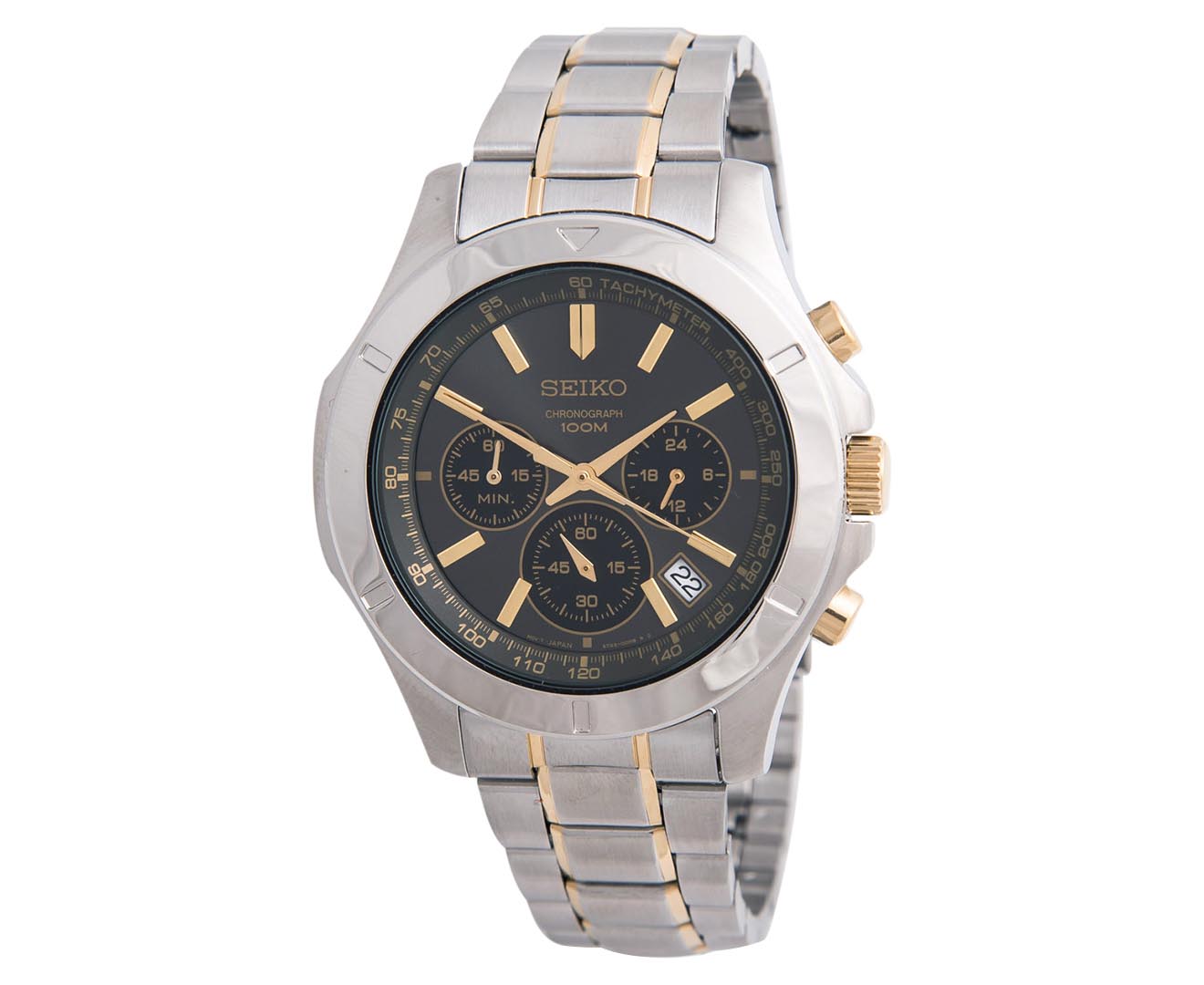 seiko 5 automatic silver and gold