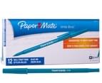Paper Mate Ball Point Pens Blue 12pk 2