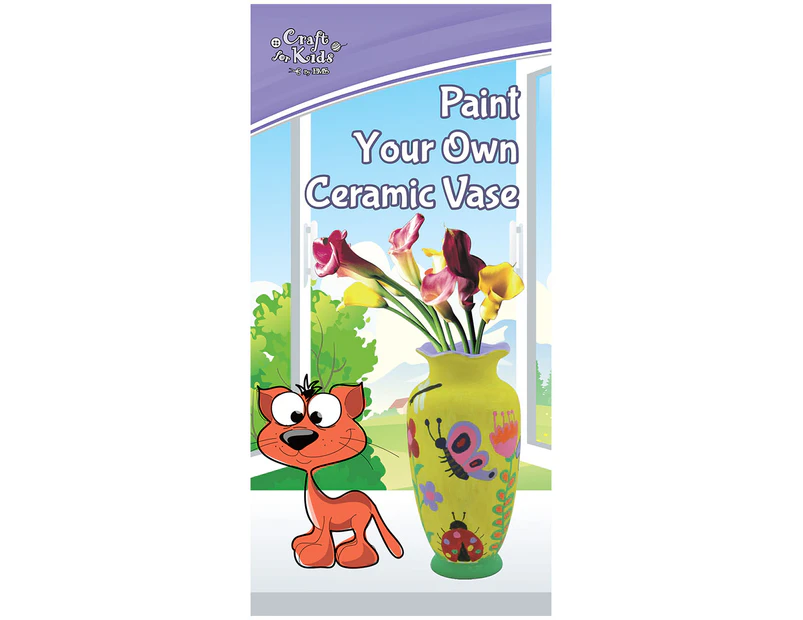 Craft for Kids Paint Your Own Ceramic Vase