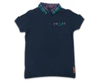 Ben Sherman Boys’ Solid Polo - Classic Navy 