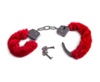 Wild & Furry Love Cuffs - Red
