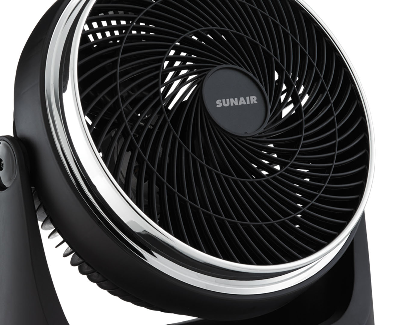 Sunair 30cm High Turbo Fan - Black | Catch.com.au