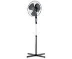 Heller 40cm Pedestal Fan - Black 