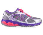 New Balance Kids' 635 Runners - Pink/Purple/Silver
