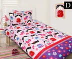 Happy Kids China Doll Bed Set - Double
