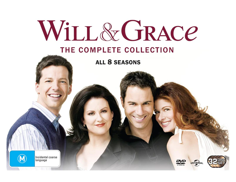 Will & Grace 32-DVD Collection (M)