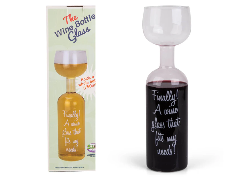 The Wine Bottle Glass 