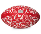 Sherrin Size 3 Icon Football - Red