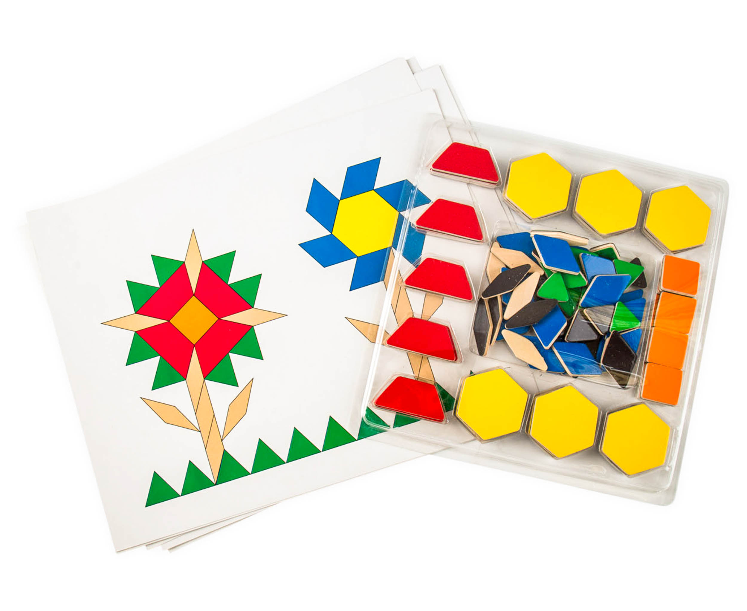 Melissa & Doug Wooden Pattern Block Kit