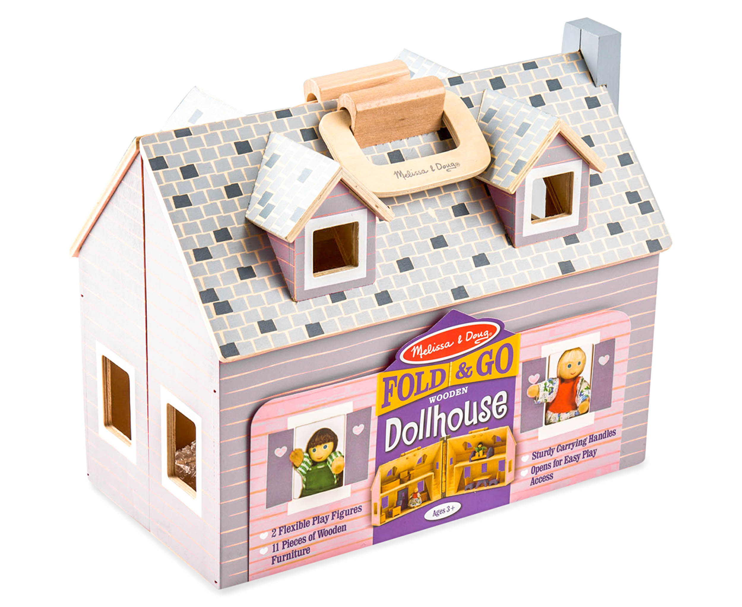 melissa and doug fold and go dollhouse