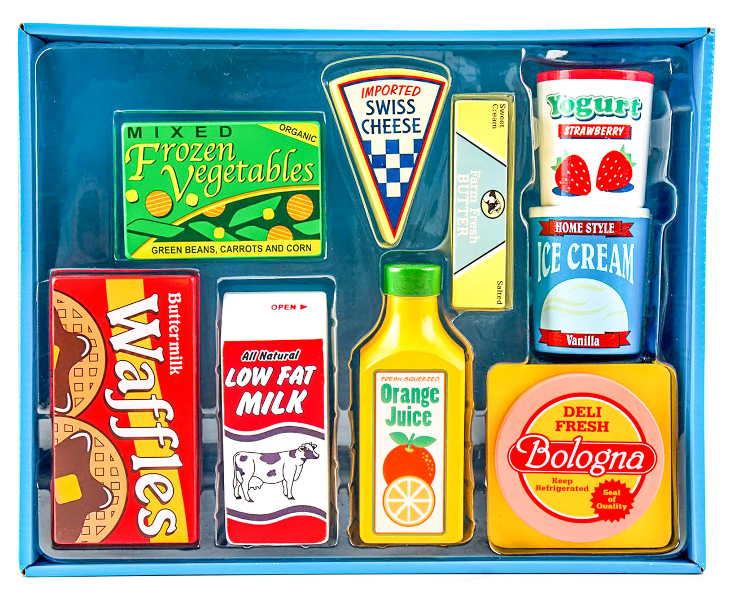 Melissa And Doug Wooden Fridge Food Nznz