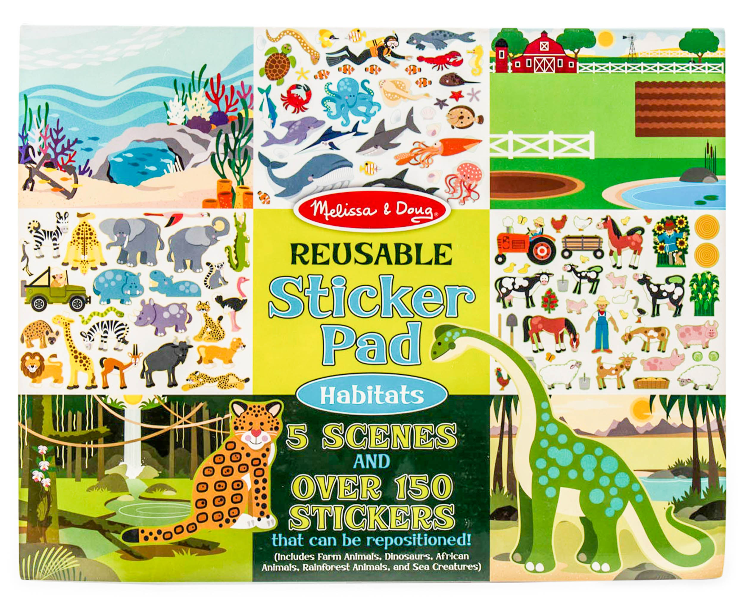 Reusable Sticker Book