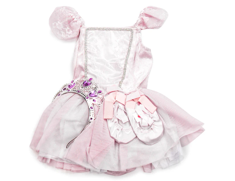 Melissa & Doug Kids' Ballerina Costume Role Play Set