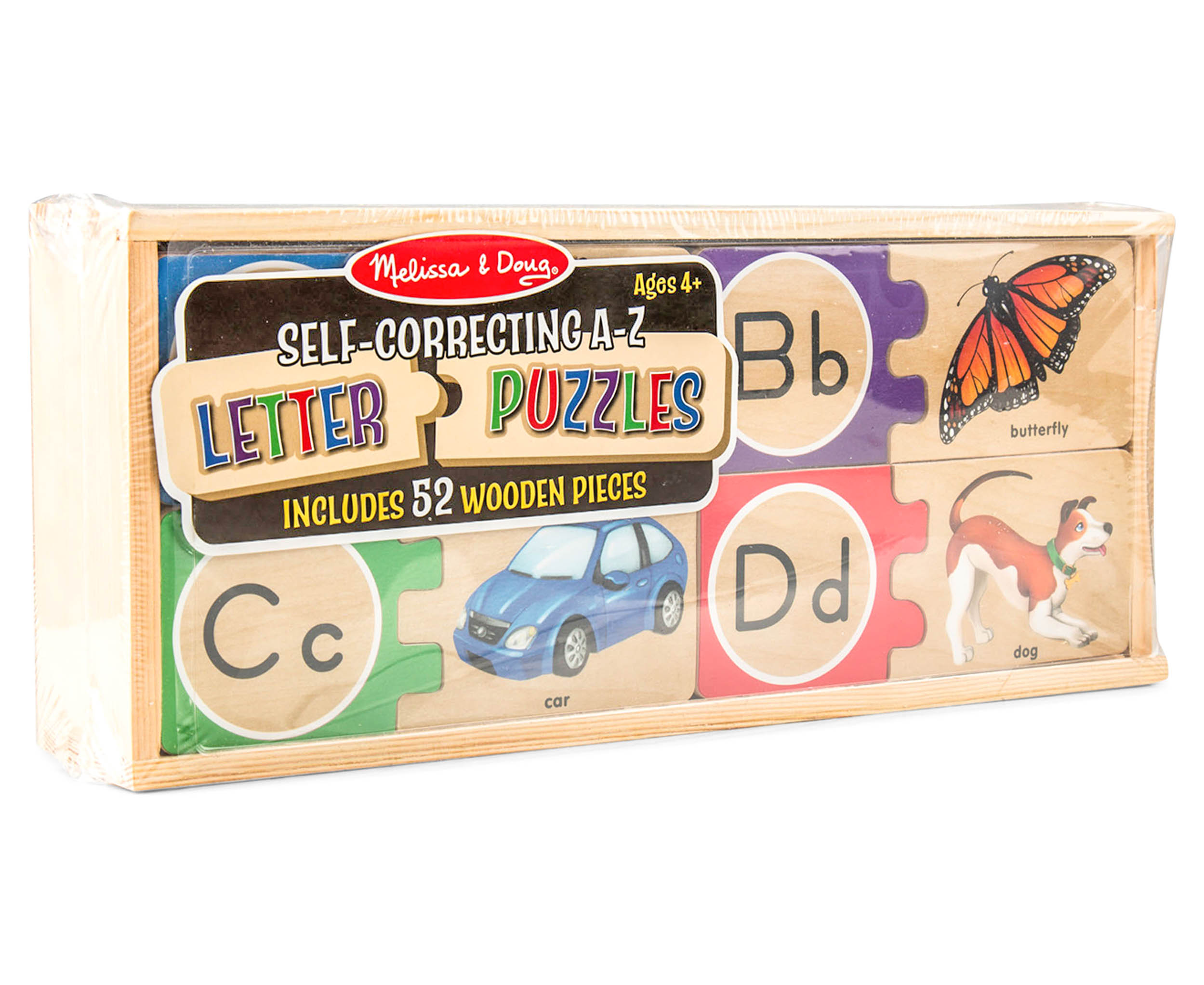 Melissa & Doug Self-Correcting A-Z Letter Puzzles | Catch.co.nz