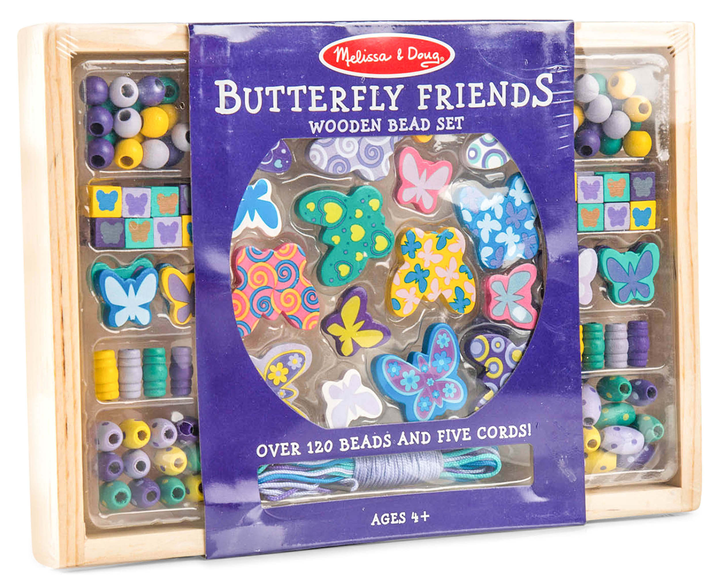 melissa and doug butterfly beads