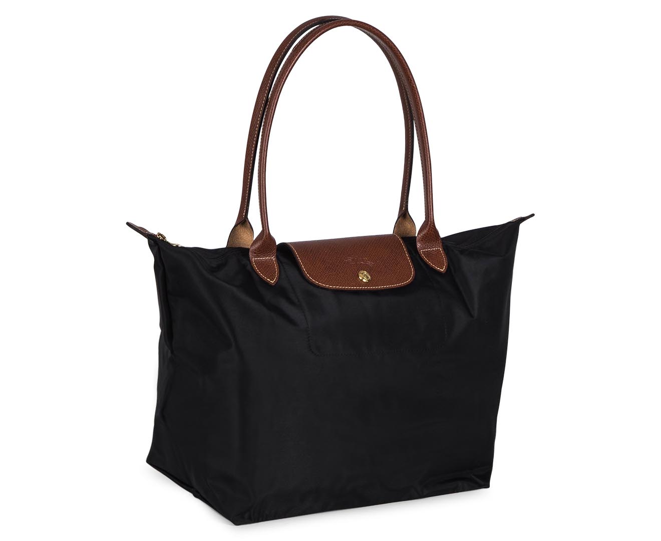 Longchamp Large Le Pliage Tote Bag - Black | Catch.co.nz