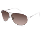 Dot Dash Buford T Sunglasses - White/Beige