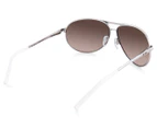 Dot Dash Buford T Sunglasses - White/Beige