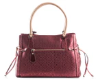 GUESS 30cm Juliet Girlfriend Satchel - Lipstick