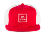RVCA VA All The Way Cap - Red/White