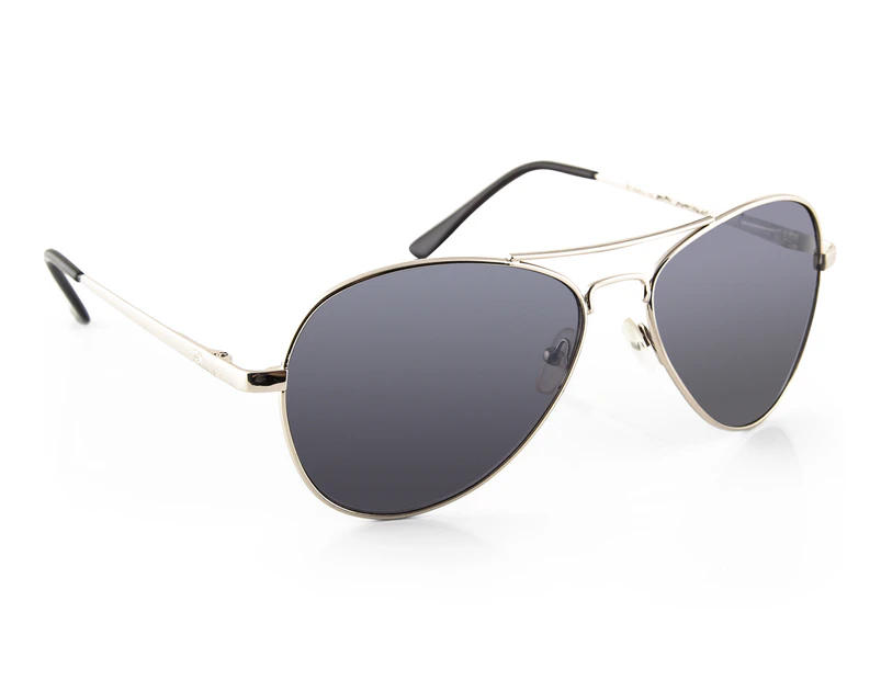 Preview image Peter Morrissey Paparazzo Sunglasses - Silver / Smoke