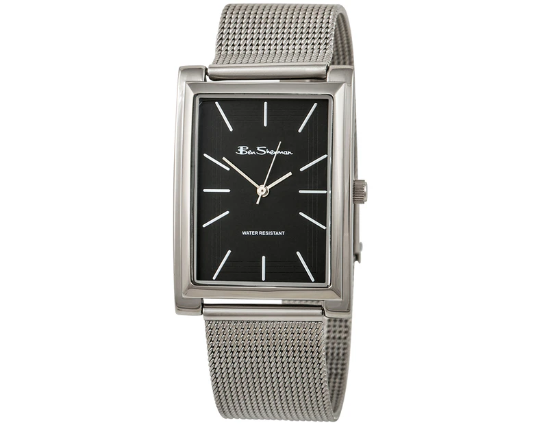 Preview image Ben Sherman Mesh Look Band Watch - Black