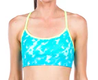 Champion Women's Cami Action Sports Bra - Fan Aqua/Coat Blue