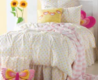 Hiccups Sandy Queen Bed Quilt Cover Set 