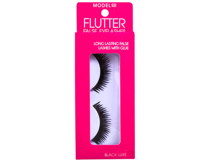 ModelCo Flutter False Eyelashes - Black Luxe