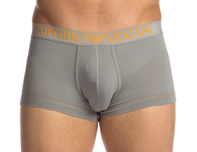Preview image Emporio Armani Men's Stretch Size S Cotton Trunks - Mauve