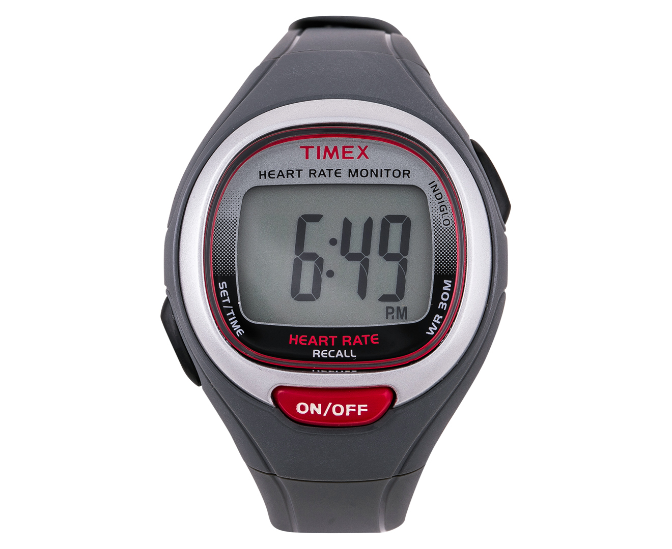 Timex IRONMAN® Easy Trainer Heart Rate Monitor Watch - Grey | Catch.com.au