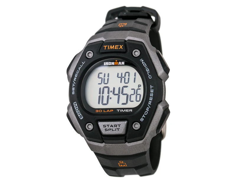 Timex Ironman Classic Watch - Black/Grey