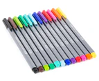 Staedtler Triplus Fineliner 12 Pack And Notebook