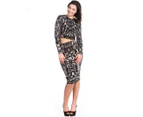 Kardashian Kollection Women's Jersey Crop Top - Animolecule