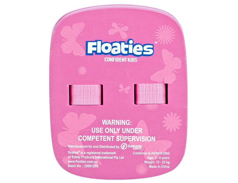 Floaties Girls’ Back Float - Pink