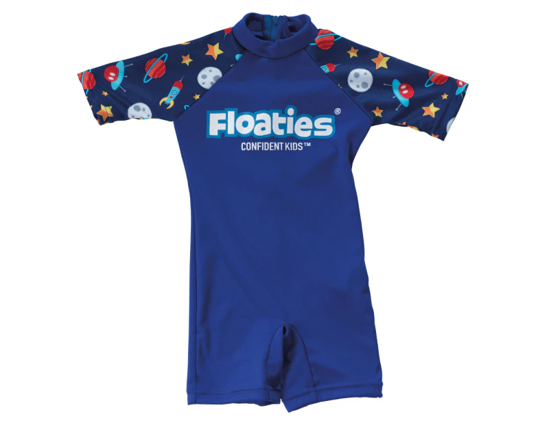 Floaties Boys’ Swimsuit - Rocket Ship