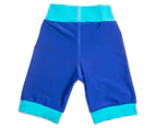 Speedo Baby Boys' High Waist Jammer - Blue/Turquoise 