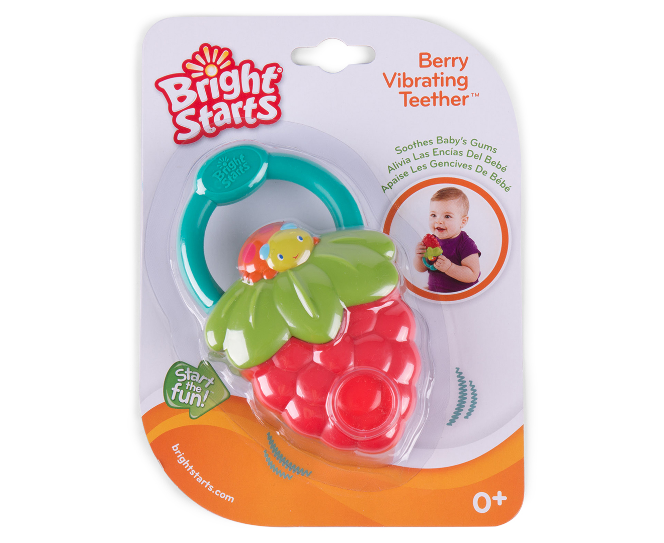 Bright starts best sale vibrating teether