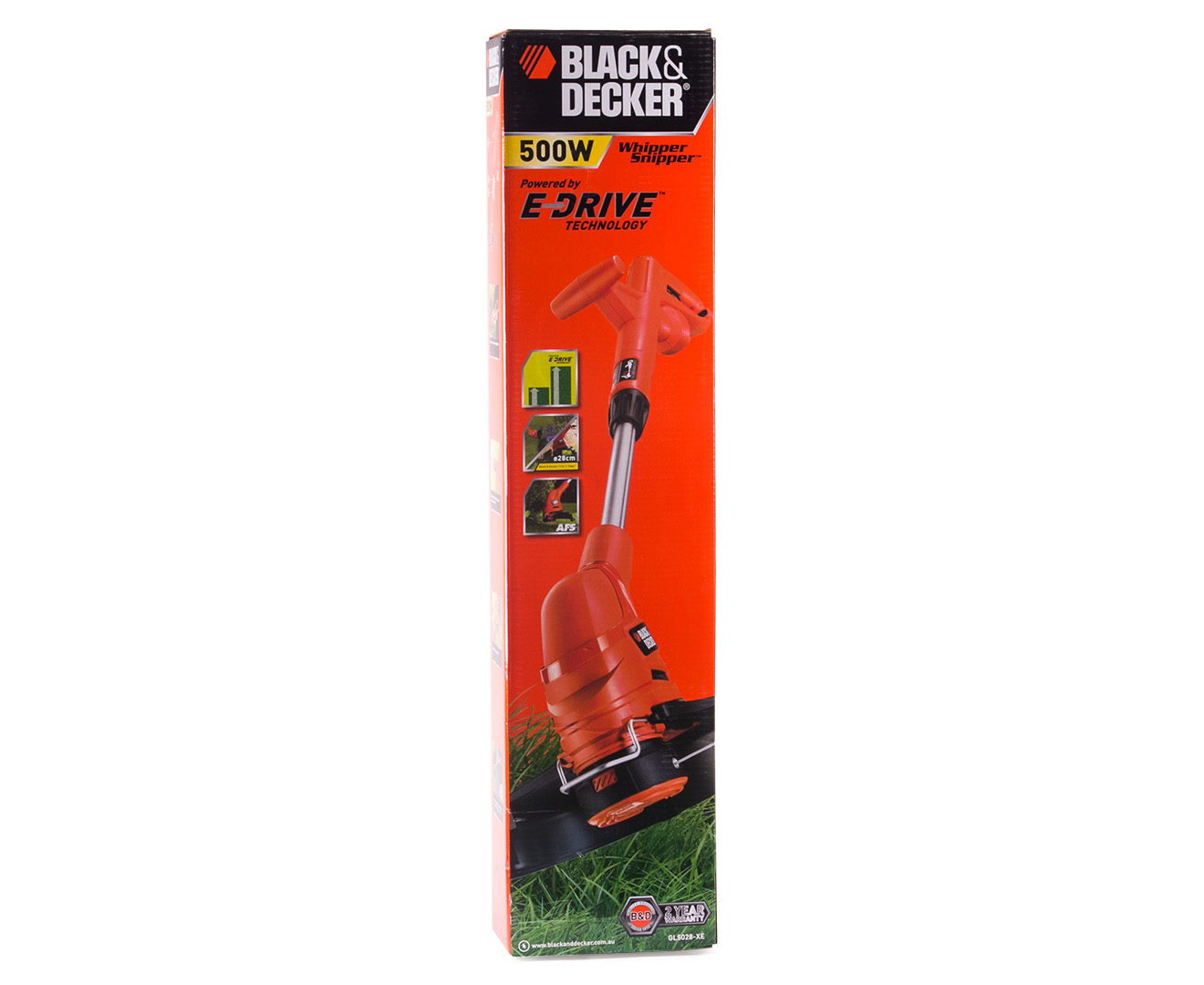 Black Decker 500W Whipper Snipper Catch .au