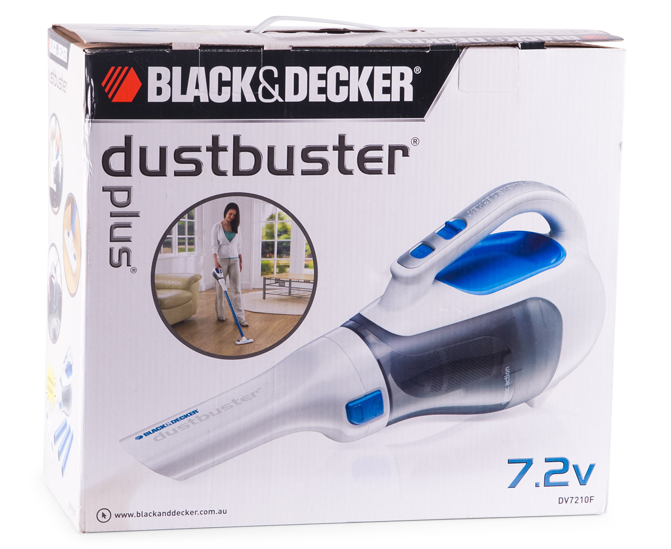 Black Decker 7.2V Dustbuster Plus Catch .au