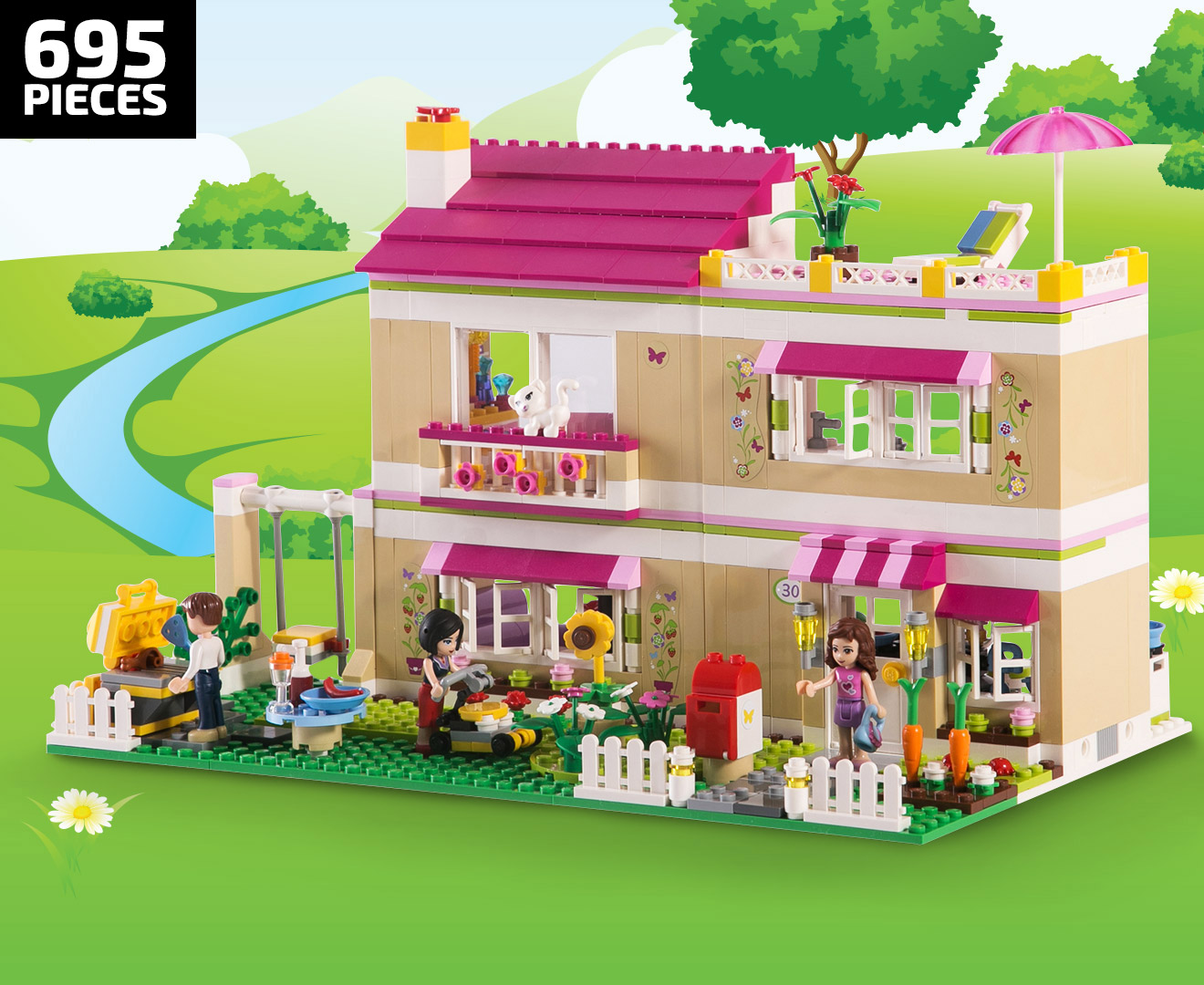 Lego Friends Haus Olivia Anleitung