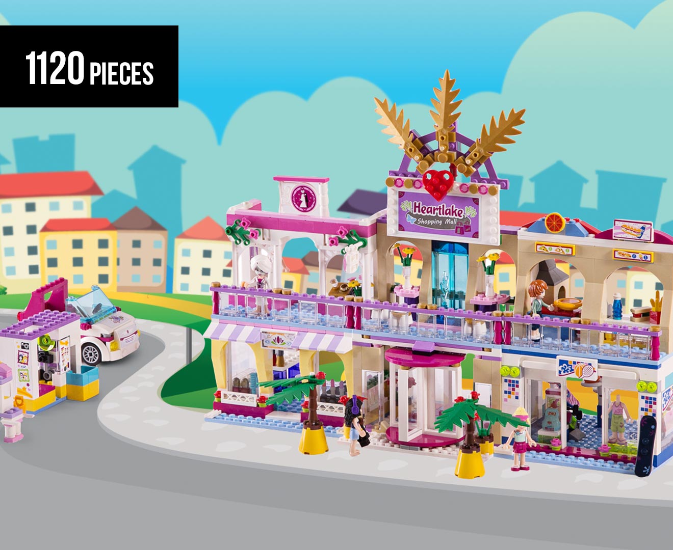 lego friends heartlake shopping mall best price