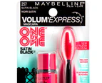 2 x Maybelline Volum' Express One By One Mascara - #257 Satin Black