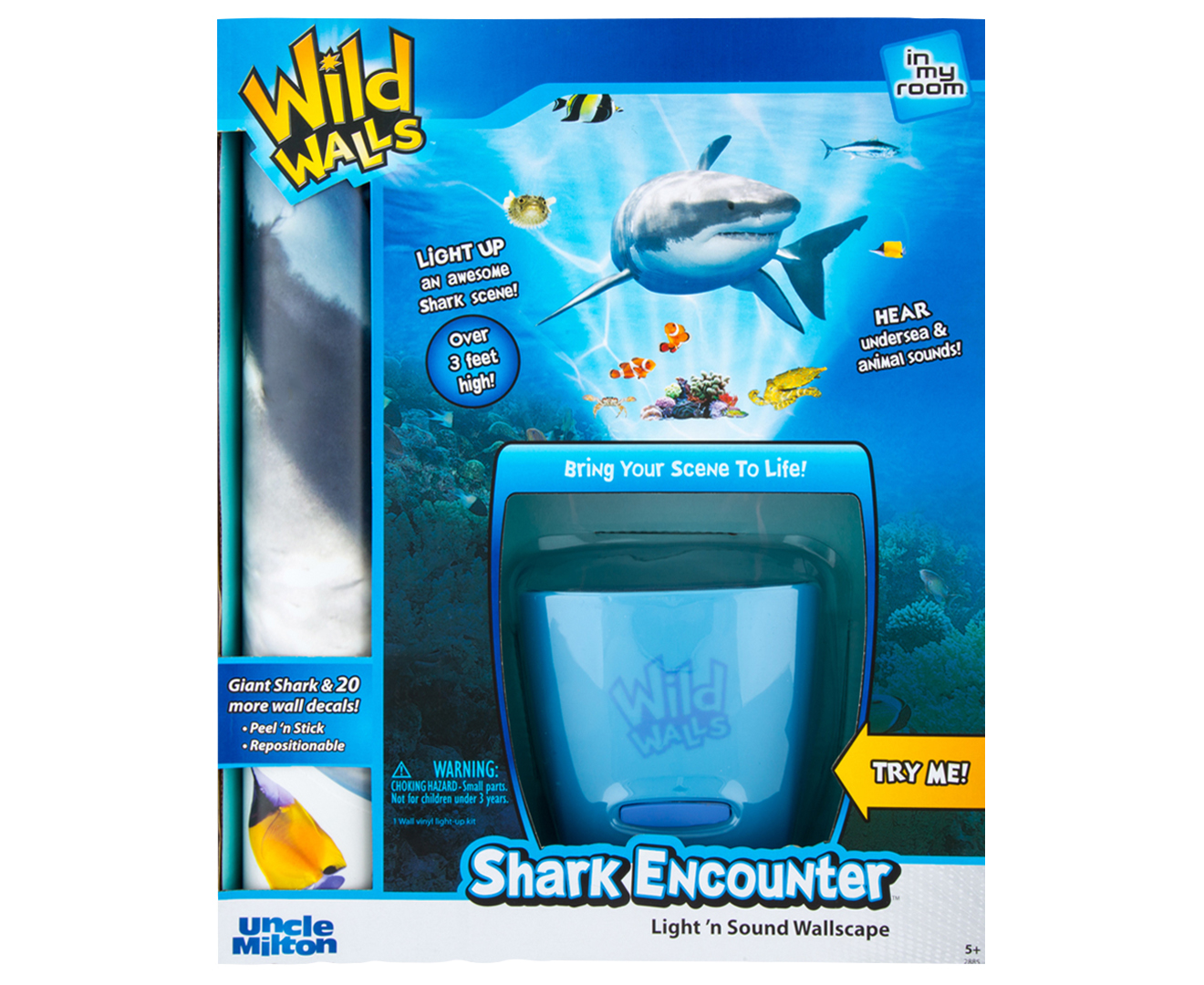 Wild Walls Shark Encounter Light 'n Sound Wallscape Set | Catch.co.nz